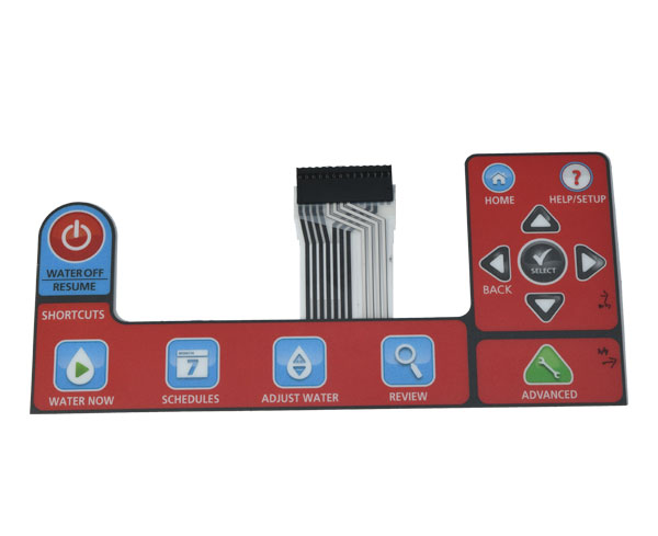 薄膜按鍵開關+面板柯式印刷